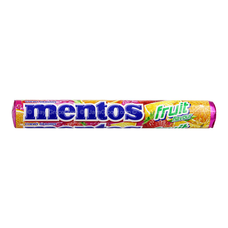 Mentos Mixed Fruit Roll Candy 37g