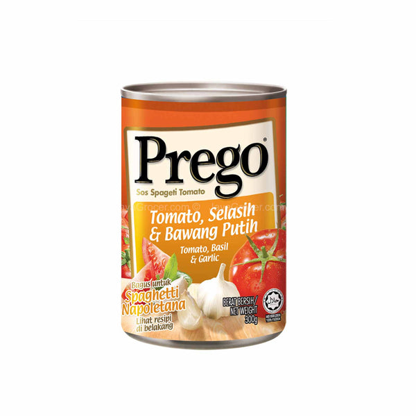 Prego Tomato, Basil and Garlic Pasta Sauce 300g (highest price)
