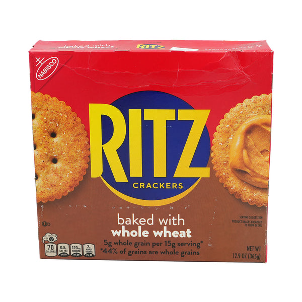 Nabisco Ritz Crackers baked with Whole Wheat 365g (highest price)