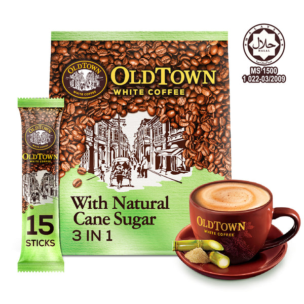 Old Town Cane Sugar Instant 3in1 Premix White Coffee 36g x 15 (highest price)
