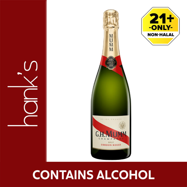 Mumm Brut Cordon Rouge 750ml (highest price)