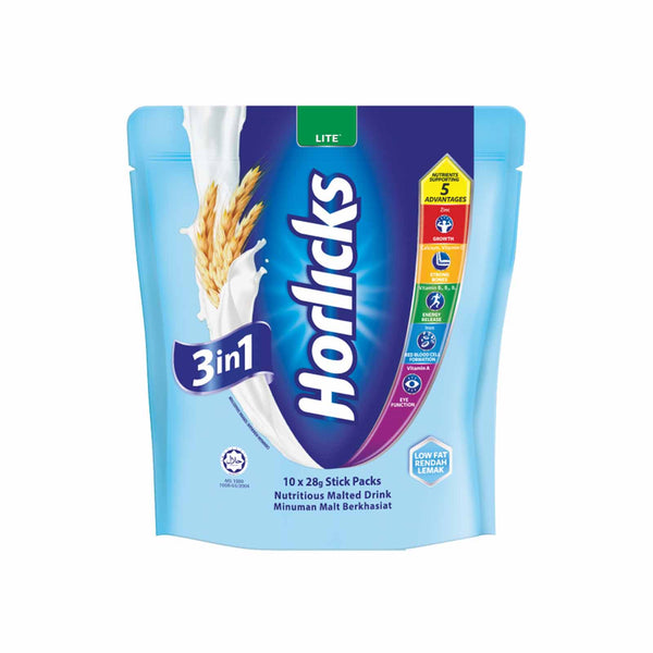 Horlicks 3 In 1 Instant Lite 28g x 10 (highest price)
