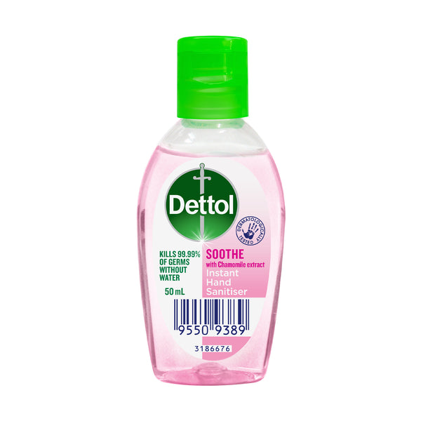 Dettol Hand Sanitiser Soothe 50ml (highest price)
