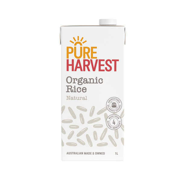 Pure Harvest Unsweetened Organic Rice Milk Original 1L (highest price)