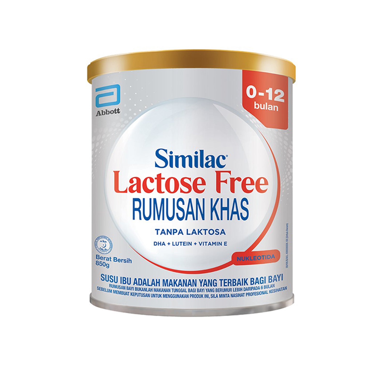 Similac Lactose Free 0-12 Months Formula Milk 850g – Jaya Grocer