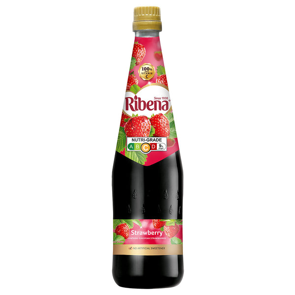 Ribena Strawberry Cordials 850ml (highest price)