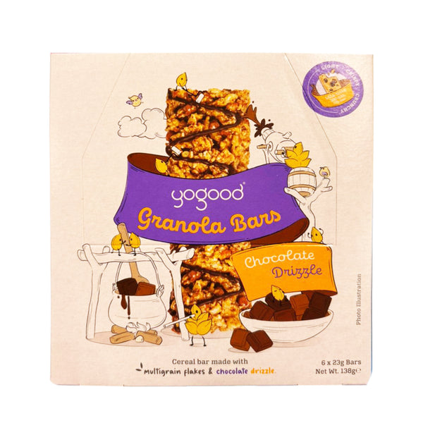 Yogood Chocolate Drizzle Granola Bars 138g (highest price)