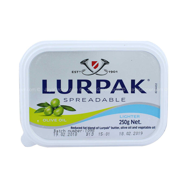 Lurpark Spreadable Unsalted Butter with Olive Oil 250g (highest price)