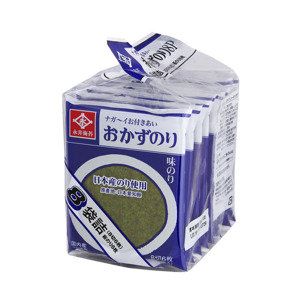 Nagai Nori New Okazu (Dried Seaweed) 8pcs/pack (highest price)