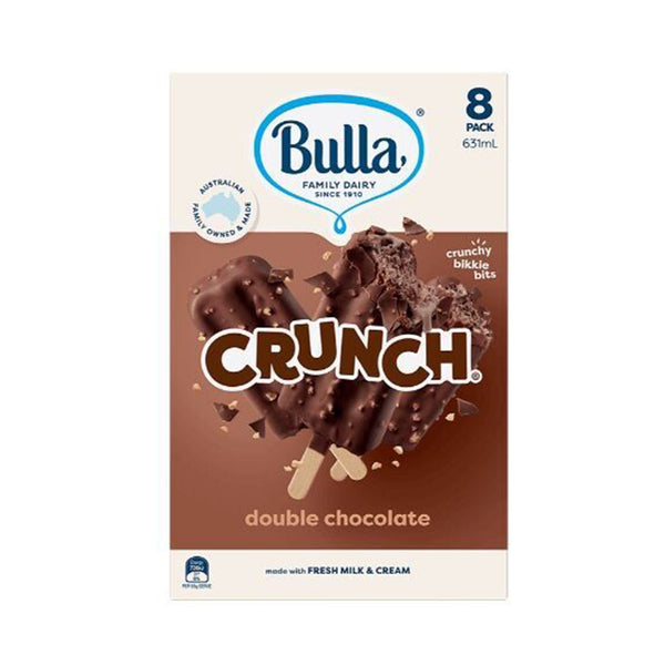 Bulla Crunch Double Chocolate 8pcs/pack (highest price)
