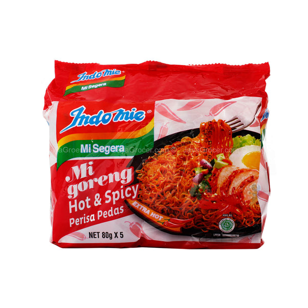 Indomie Mi Goreng Hot & Spicy 80g x 5 (highest price)