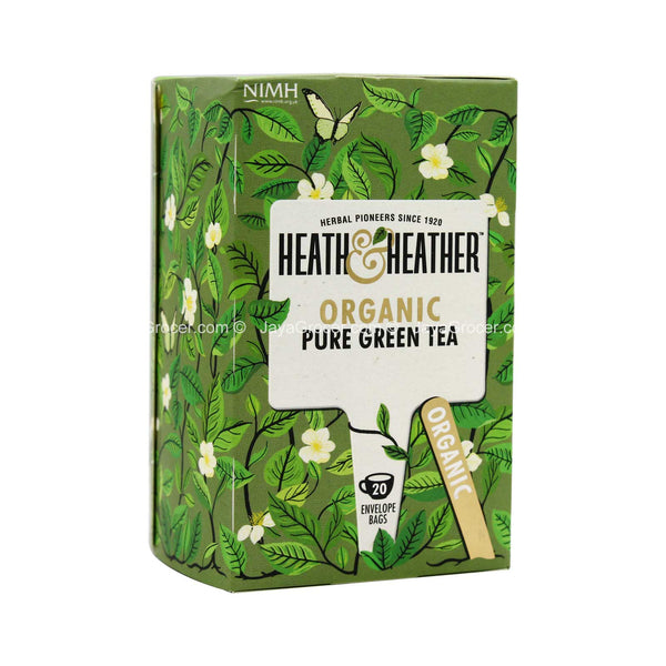 Heath and Heather Organic Green Tea Bag 20pcs/pack (highest price)