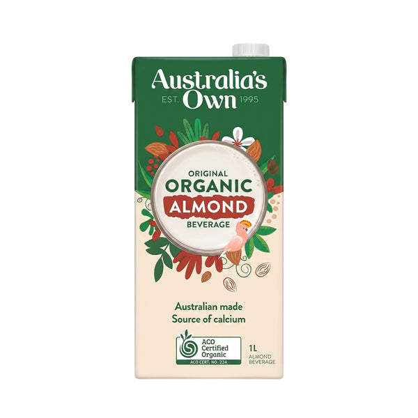 Australia's Own Organic Almond Milk 1L (highest price)