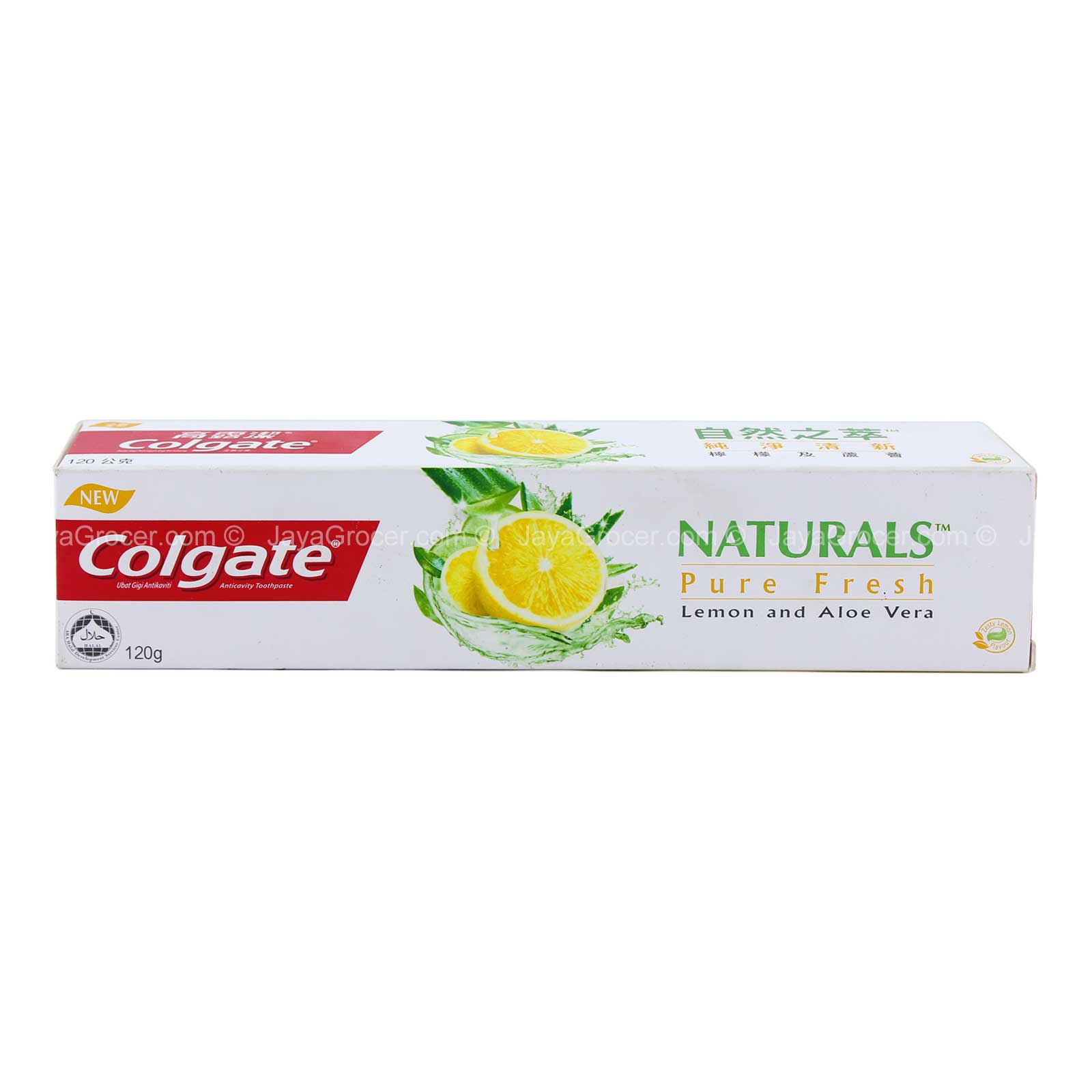 Colgate Naturals Pure Fresh Lemon & Aloe Vera Toothpaste 120g