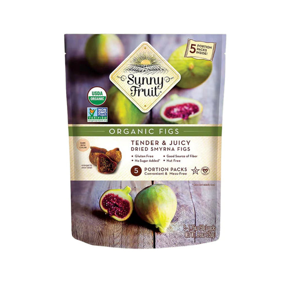 Sunny Fruit Organic Dried Figs 250g