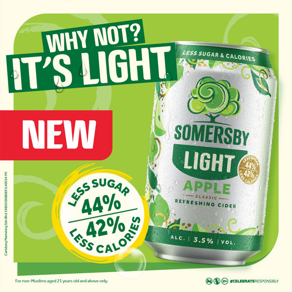 Somersby Light Apple (Can) 320ml (highest price)