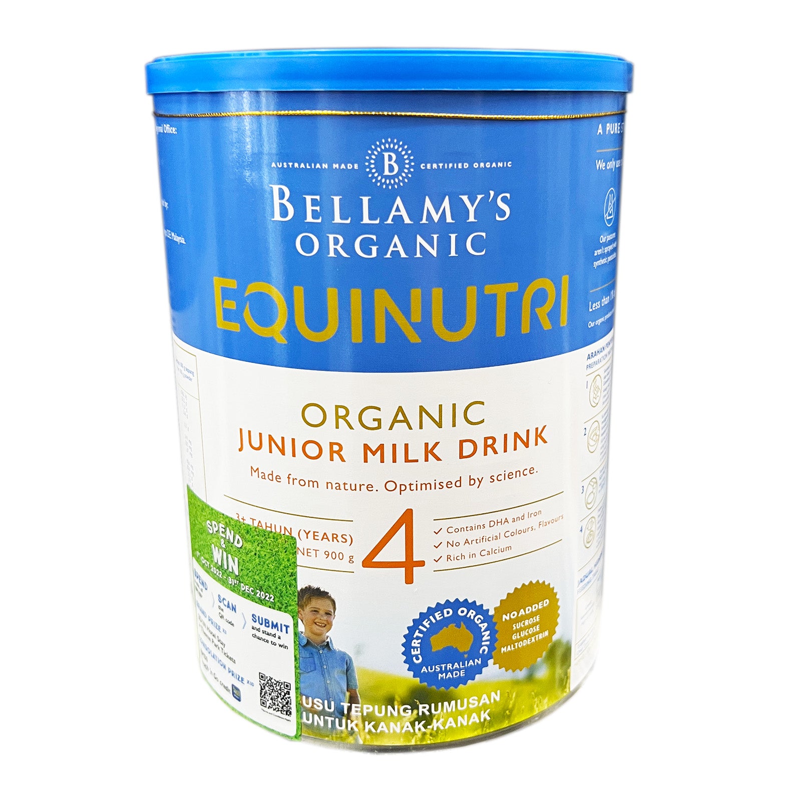 Bellamys Organic Junior Step Milk Powder 900g – Jaya Grocer