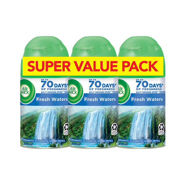 Air Wick Freshmatic Refills 2+1 Fresh Waters 250ml (highest price)