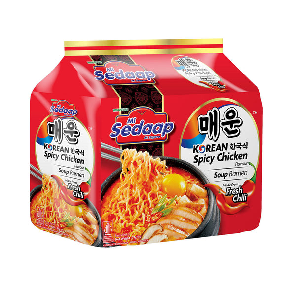 Mi Sedaap Instant Korean Spicy Soup 77g x 5