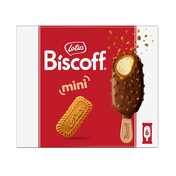 Lotus Biscoff Mini Ice Cream Sticks 60ml (highest price)