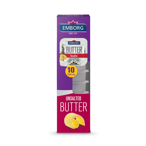 Emborg Mini Unsalted Butter 8g x 10 (highest price)