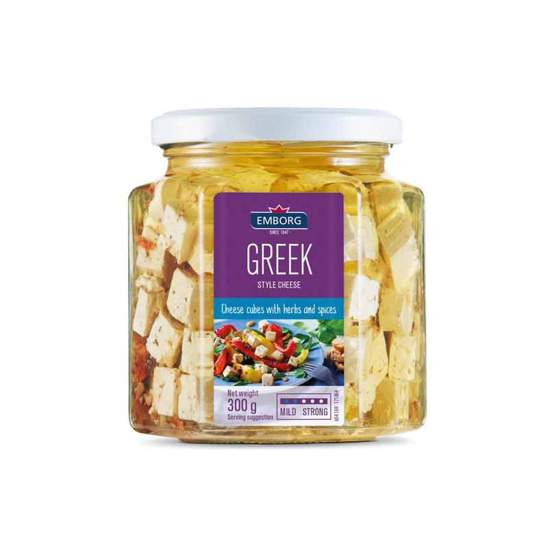 Emborg Feta in Oil with Herbs & Spices 300g