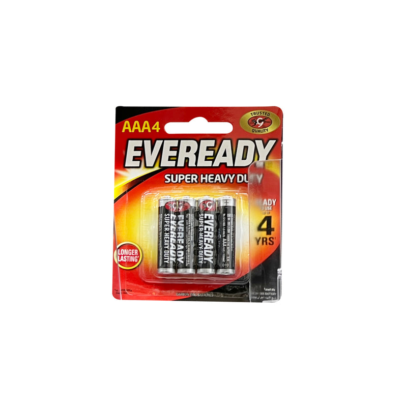 Eveready Super Heavy Duty Battery AAA 1212 BP4 1pack