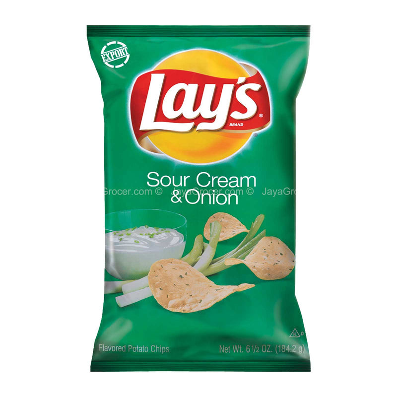 Lay’s Cream and Onion Flavoured Potato Chip 184g