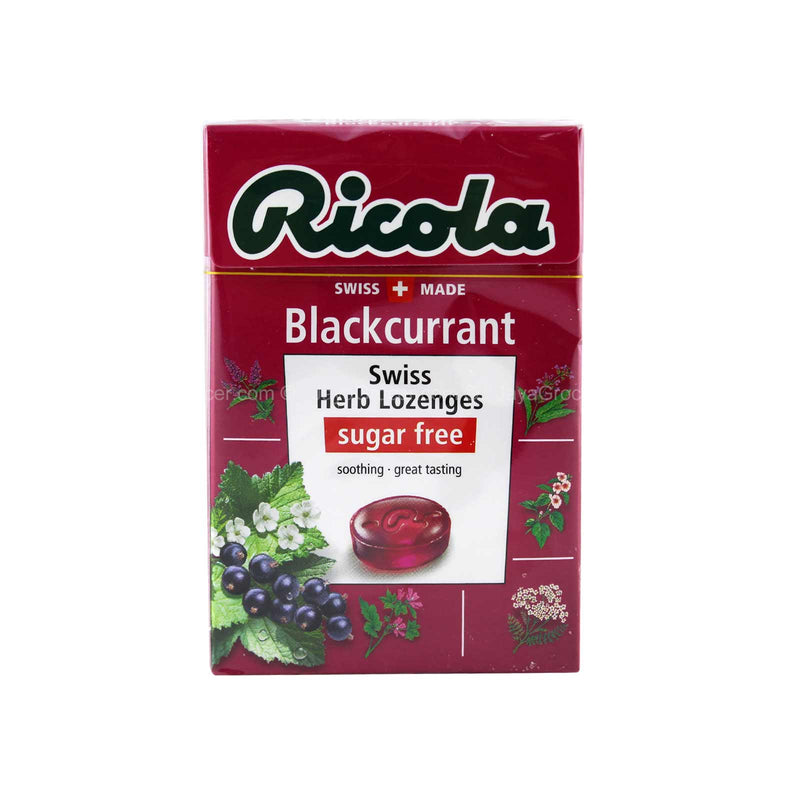 Ricola Blackcurrant Swiss Herb Lozenges Candy 45g