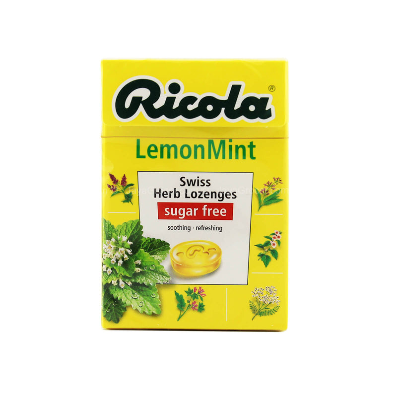 Ricola Lemon Mint Swiss Herb Lozenges 45g