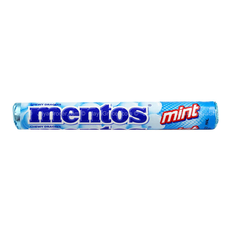 Mentos Mint Chew Dragees 37g