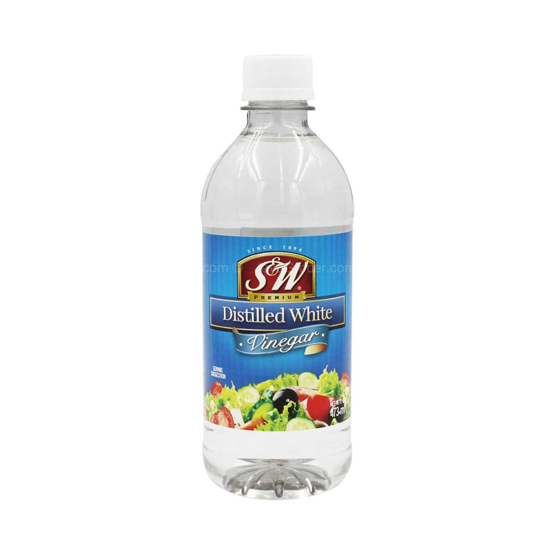 S&W Distilled White Vinegar 473ml