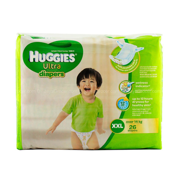 Huggies Ultra Diapers Jumbo Size XXL 26pcs