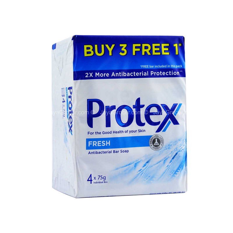 Protex Fresh Antibacterial Bar Soap Valuepack 75g x 3