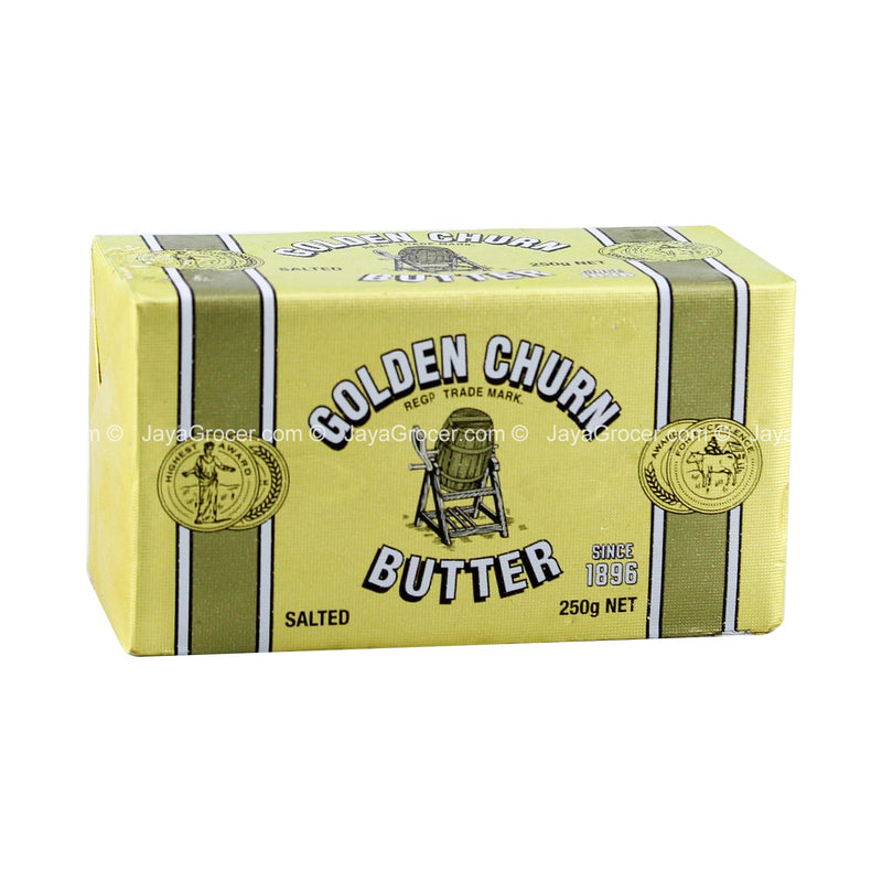 Golden Churn Creamery Wrapped Salted Butter 250g
