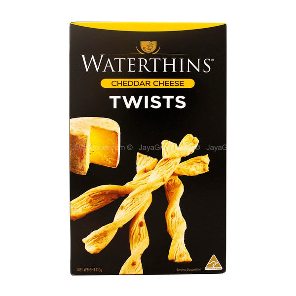 Waterthins Cheddar Cheese Twists 110g