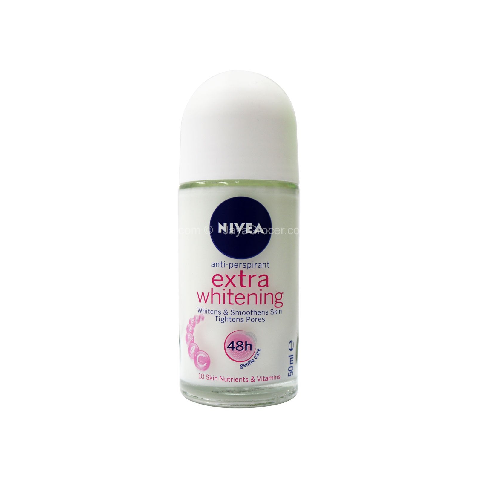 Nivea Extra Whitening Anti-Perspirant Roll-On Deodorant 50ml