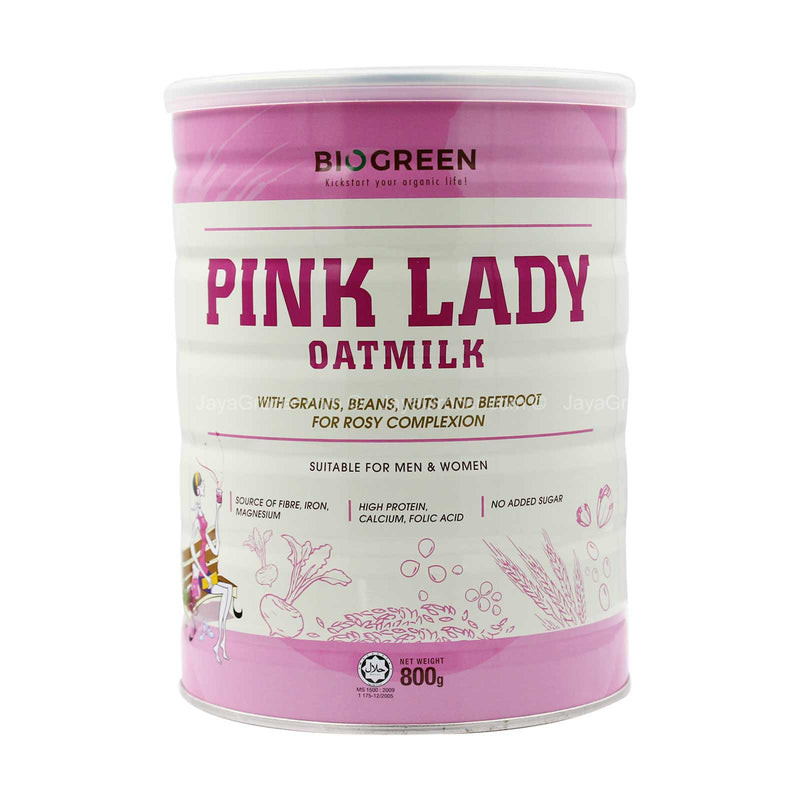 Biogreen Organic Pink Lady Oat Milk 800g