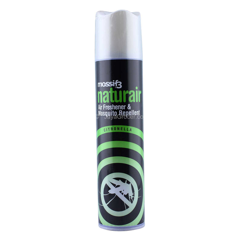Mossif3 Citronella Natural Air Freshener & Natural Mosquito Repellent Spray 300ml