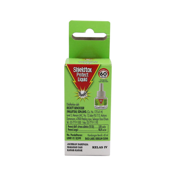 Shieldtox Protect Liquid Mosquito Repellent Refill 45ml