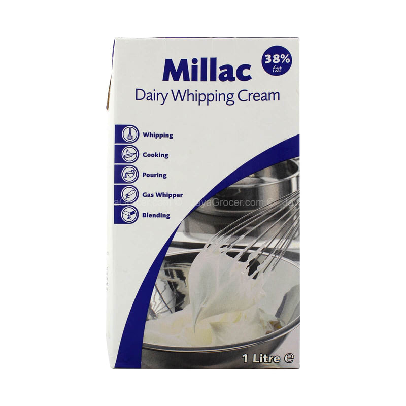 UK Prittchitt Millac UHT Dairy Whipping Cream 1L