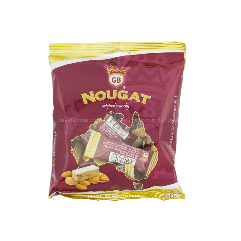 Golden Boronia Nougat Original Crunchy 100g
