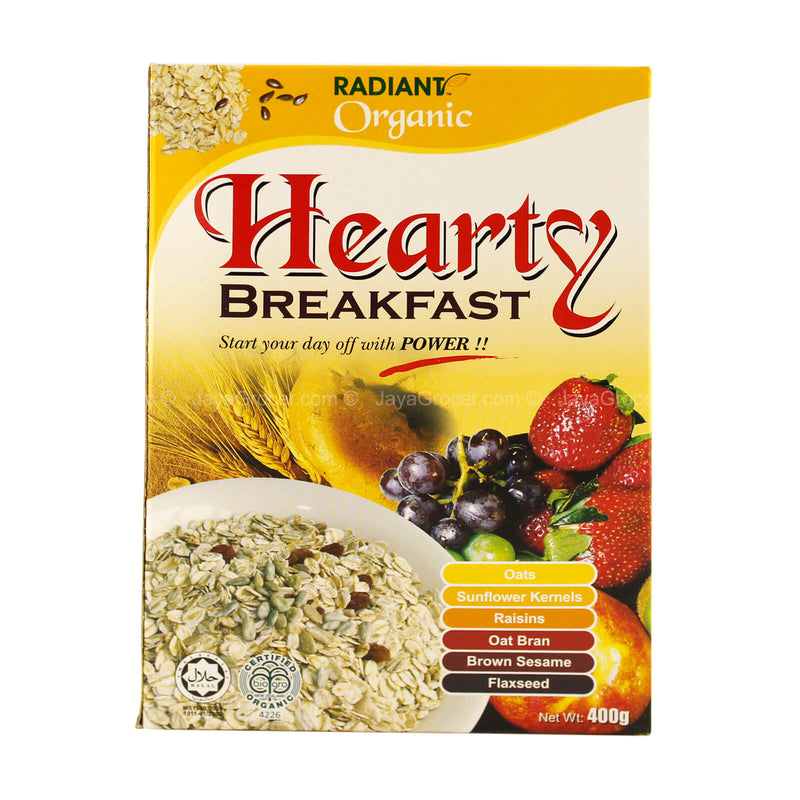 Radiant Organic Hearty Breakfast Cereal 400g