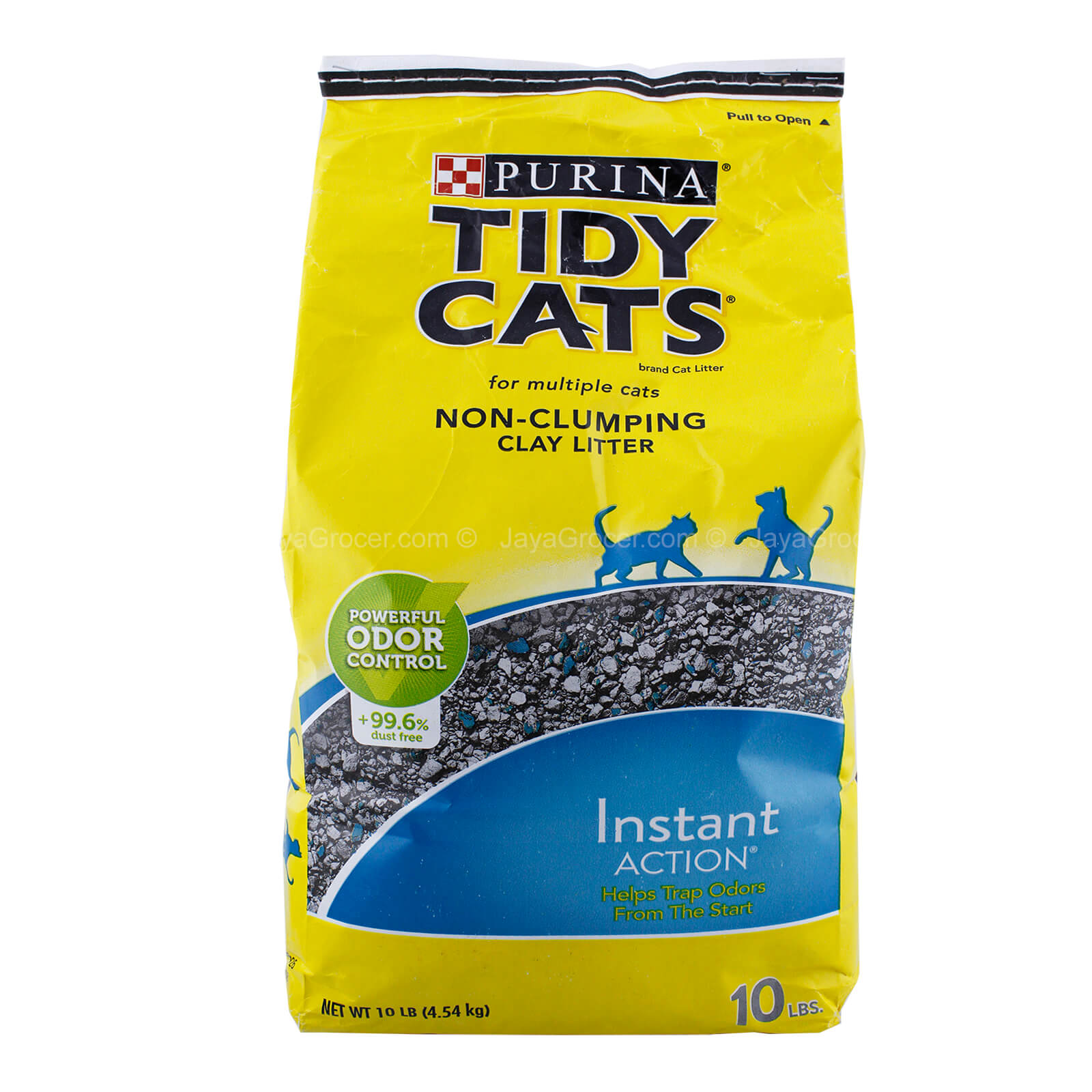 Clumping Vs Non Clay Litter Purina Tidy Cats Non-Clumping Clay