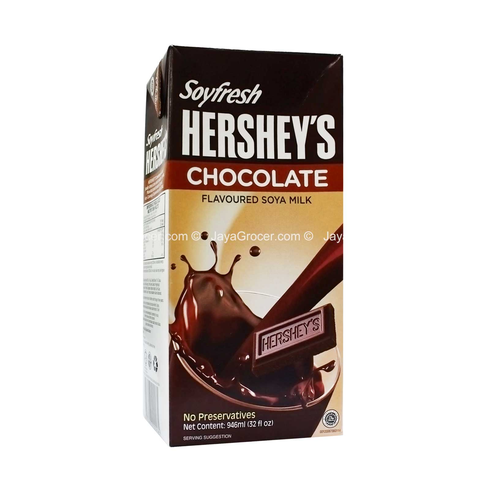HERSHEY'S SOYFRESH CHOCOLATE 946ML *1