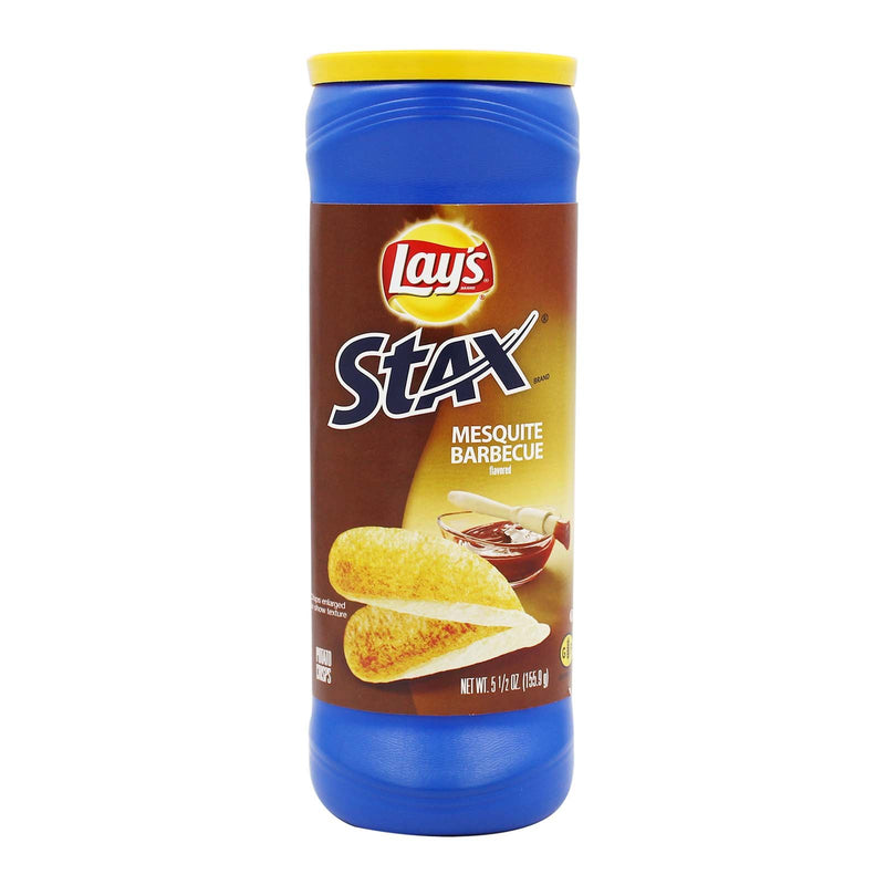 Lay’s Stax Barbecue Potato Chips 163g