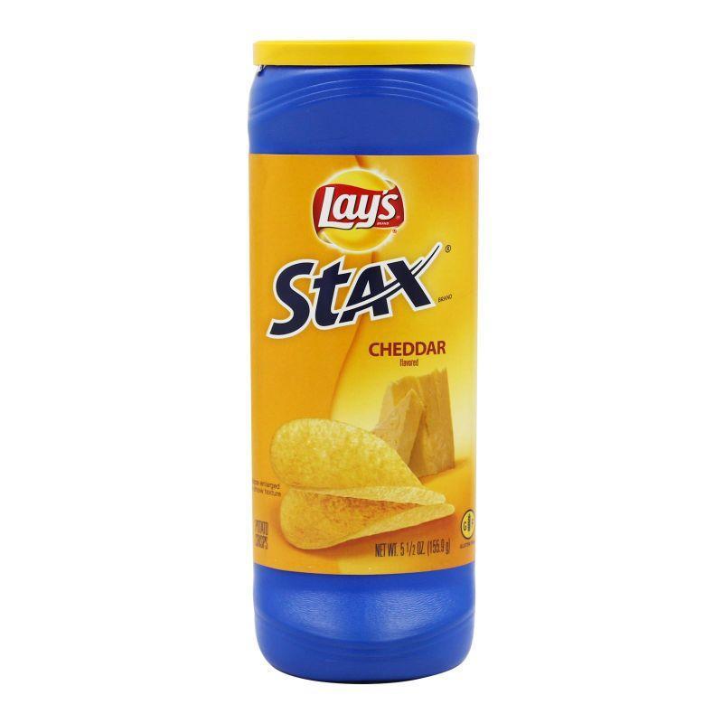 Lay’s Stax Cheddar Potato Chips 163g