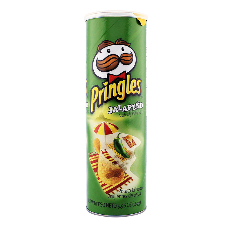 Pringles Jalapeno Potato Crisps (USA) 158g