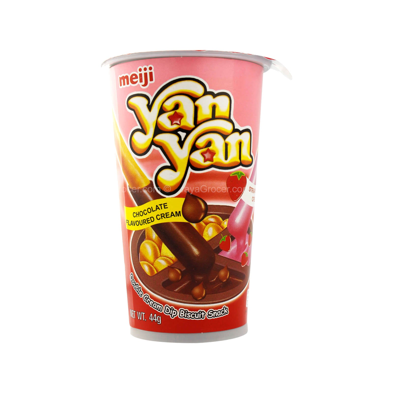 Yan Yan Strawberry Cream Snack, Yan Yan, Pantry