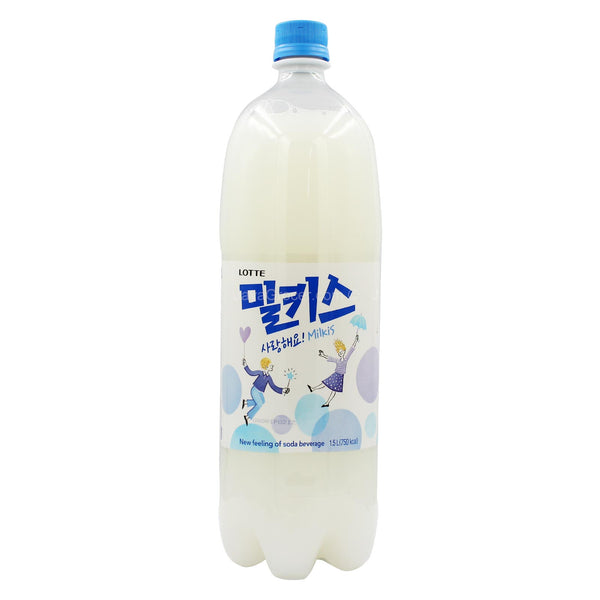 Lotte Milkis Milk Soda Drink 1.5L